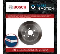 2x BOSCH 0 986 479 A10 Brake Disc Rear Fits Subaru Legacy 2.5 i AWD 2.0 D AWD
