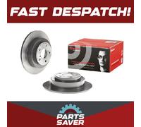 2x Brake Discs Pair Solid fits SUBARU LEGACY 2.2 Rear 89 to 99 266mm Set Brembo