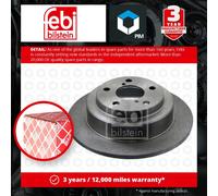 FEBI 28153 BRAKE DISC Rear (BOX OF 2)
