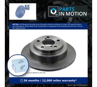 2x Brake Discs Pair Solid fits SUBARU LEGACY BD, BG, BG9 2.5 Rear 96 to 99 EJ25D