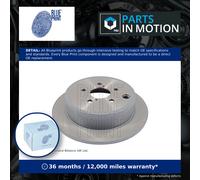 2x Brake Discs Pair Solid fits SUBARU BRZ 2.0 Rear 2012 on FA20D 286mm Set New