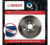 2x BOSCH 0 986 479 A10 Brake Disc Rear Fits Subaru Legacy 2.5 i AWD 2.0 D AWD