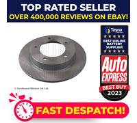 2x Brake Discs Pair Solid fits SUZUKI SAMURAI SJ410 1.0 Front 88 to 04 F10A Set