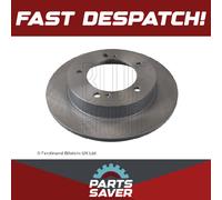 2x Brake Discs Pair Solid fits SUZUKI SAMURAI SJ410 1.0 Front 88 to 04 F10A Set