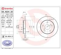 2x Brake Discs Pair Solid fits TOYOTA AURIS ZRE151 1.6 Rear 07 to 12 259mm Set