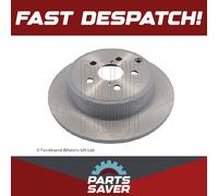 2x Brake Discs Pair Solid fits TOYOTA AVENSIS AZT250 2.0 Rear 03 to 08 280mm Set