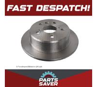 2x Brake Discs Pair Solid fits TOYOTA CAMRY MCV20 3.0 Rear 96 to 01 1MZ-FE 269mm