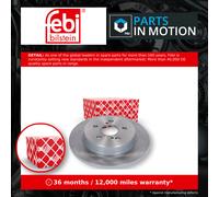 2x Brake Discs Pair Solid fits TOYOTA COROLLA E21 1.2 Rear 2019 on 8NR-FTS 265mm