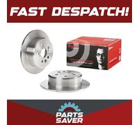 2x Brake Discs Pair Solid fits TOYOTA CORONA T21 2.0 Rear 95 to 99 3S-FE 269mm