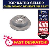 2x Brake Discs Pair Solid fits TOYOTA CROWN 3.0 Rear 03 to 08 291mm Set Quality