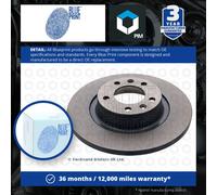 2x Brake Discs Pair Solid fits TOYOTA PROACE MDX9 1.6D Rear 13 to 16 290mm Set