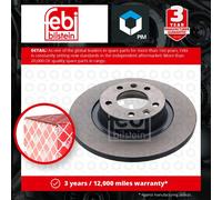 2x Brake Discs Pair Solid fits TOYOTA PROACE MDX9 1.6D Rear 13 to 16 290mm Set