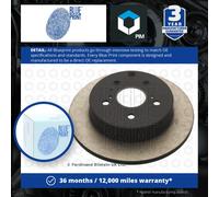 BLUE PRINT ADT343207 Brake Disc for LEXUS,TOYOTA