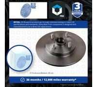 Blueprint ADT343214 Brake Disc x1 Rear Braking Fits Toyota Cynos Sera Starlet
