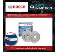 2x Brake Discs Pair Solid fits LEXUS CT200H 1.8 Rear 2011 on 2ZR-FXE 279mm Set