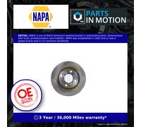 2x Brake Discs Pair Solid fits VAUXHALL AGILA A 1.2 Front 00 to 08 247mm Set New
