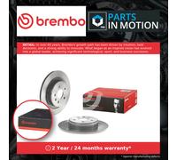 2x Brake Discs Pair Solid fits VAUXHALL ASTRA K 1.2 Rear 2019 on 288mm Set New