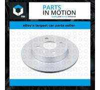 2x Brake Discs Pair Solid fits VAUXHALL ZAFIRA A 1.8 Rear 99 to 00 240mm Set NK