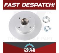 2x Brake Discs Pair Solid fits CITROEN C3 Mk3 1.6D Rear 2017 on 244mm Set NK New