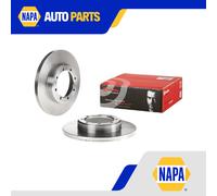 2x Brake Discs Pair Solid fits VAUXHALL MOVANO B 2.3D Rear 2010 on 302mm Set New
