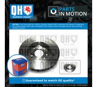 2x Brake Discs Pair Solid fits VAUXHALL VECTRA C 1.9D Rear 02 to 09 278mm Set QH