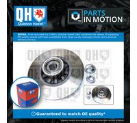 2x Brake Discs Pair Solid fits VAUXHALL VIVARO X82 1.6D Rear 2014 on 280mm Set