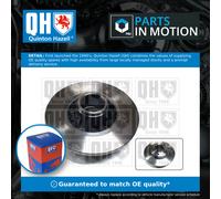 2x Brake Discs Pair Solid fits VAUXHALL VIVARO X83 2.0D Rear 06 to 14 280mm Set