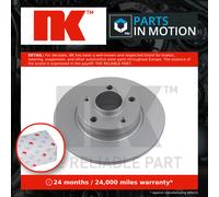 2x Brake Discs Pair Solid Rear 280mm 313647 NK Set 4320600Q0D 4320600QAB Quality