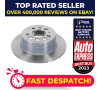 2x Brake Discs Pair Solid fits VOLVO 260 P26, P265 Rear 2.7 2.8 74 to 82 281mm