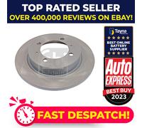 EICHER Brake Discs Pair Solid Rear 260mmX2 FITS VOLVO S40 V40 1995 TO 2004