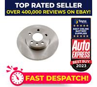 2x Brake Discs Pair Solid fits VW CARAVELLE Mk4 2.5 Front 90 to 03 282mm Set New