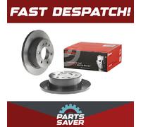 2x Brake Discs Pair Solid fits VW CRAFTER 2E, 2F 2.5D Rear 06 to 13 298mm Set
