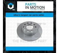 2x Brake Discs Pair Solid fits VW SCIROCCO Mk3 Rear 1.4 2.0 2.0D 08 to 17 253mm