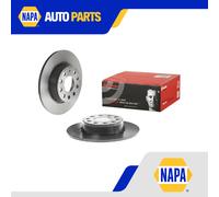2x Brake Discs Pair Solid fits VW EOS 1F Rear 1.4 1.6 2.0 2.0D 06 to 15 272mm