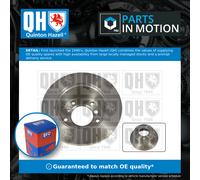 1x Brake Disc Rear Solid 272mm Diameter Fits Mercedes VW Quinton Hazell BDC4700