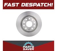 2x Brake Discs Pair Solid fits VW CC 358 Rear 11 to 16 282mm Set Genuine Bosch