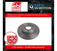 2x Brake Discs Pair Solid fits VW TRANSPORTER Mk4 2.5D Front 95 to 03 ACV 282mm