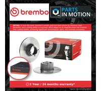 2x Brake Discs Pair Solid Front 209mm 08.1509.10 Brembo Set BTA383 32722130 New