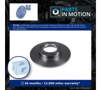 2x Brake Discs Pair Solid Front 211mm ADD64306 Blue Print Set 4351287216 Quality