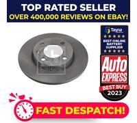 2x Brake Discs Pair Solid Front 239mm 18841 Febi Set 6N0615301 Quality New