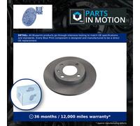 2x Brake Discs Pair Solid Front 239mm ADV184349 Blue Print Set 6N0615301 Quality