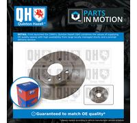 2x Brake Discs Pair Solid Front 247mm BDC4740 Quinton Hazell Set 4246R8 169014