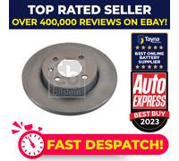 2x Brake Discs Pair Solid Front 256mm 06310 Febi Set 357615301 Quality New