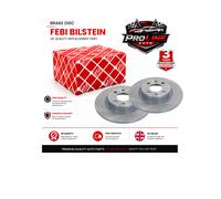 2x Brake Discs Pair Solid fits LANCIA DEDRA Front 1.6 1.8 89 to 99 257.5mm Set