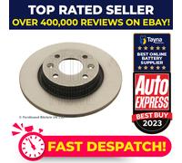 2x Brake Discs Pair Solid Front 260mm ADR164301 Blue Print Set 402065345R New