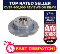 2x Brake Discs Pair Solid fits VW BEETLE 1500 1.5 Front 66 to 73 278mm Set Febi