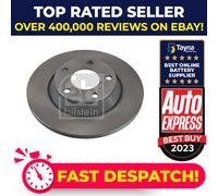 2x Brake Discs Pair Solid Front 280mm 08594 Febi Set 8D0615301A 8D0615301AROH
