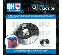 2x Brake Discs Pair Solid Front 280mm BDC4578 Quinton Hazell Set 8D0615301A New