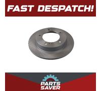 2x Brake Discs Pair Solid fits SUZUKI SAMURAI SJ410 1.0 Front 88 to 04 F10A Set