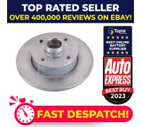 2x Brake Discs Pair Solid Rear 226mm 09074 Febi Set 191615601 191615601A Quality